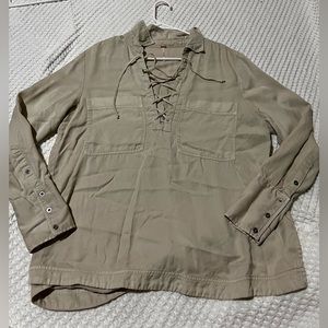 Free People Under Your Spell Tencel Blouse